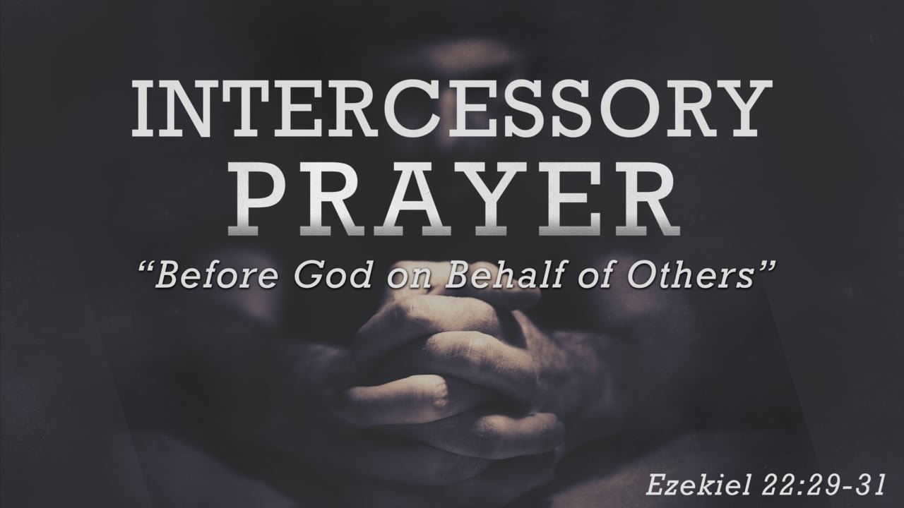 Intercessory prayer